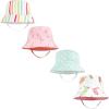 Flamingo Rainbow Stripe Ice Cream Dot