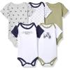 image:imageHudson Baby Unisex Baby Cotton Bodysuits Dirt Bike 5 Pack 912 Months 12M