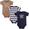 image:imageHudson Baby Unisex Baby Cotton Bodysuits Football Rookie 1218 Months