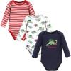 image:imageHudson Baby Unisex Baby Cotton BodysuitsChristmasaurus