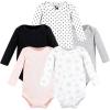 image:imageHudson Baby Unisex Baby Thermal Long Sleeve Bodysuits SnowflakeSnowflake
