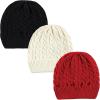 image:imageHudson Baby UnisexBaby Knit Caps and Cuffed BeaniesBlack Red