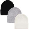image:imageHudson Baby UnisexBaby Knit Caps and Cuffed BeaniesCream Black