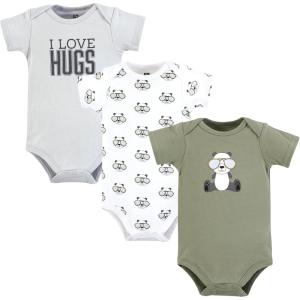 image:imageHudson Baby Infant Boy Cotton Bodysuits Cool Panda Preemie