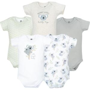 image:imageHudson Baby Unisex Baby Cotton Bodysuits 5PackKoala Hugs