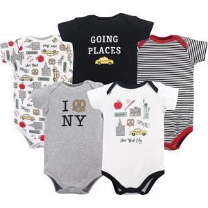 image:imageHudson Baby Unisex Baby Cotton Bodysuits New York 912 Months