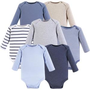 image:imageHudson Baby Unisex Baby Cotton BodysuitsBoy Basic