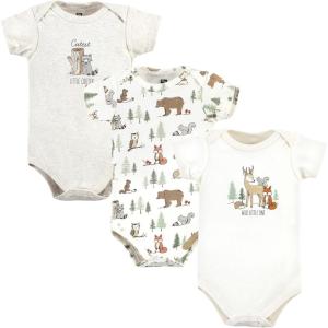 image:imageHudson Baby Unisex Baby Cotton BodysuitsForest Animals