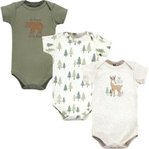 image:imageHudson Baby Unisex Baby Cotton BodysuitsForest Deer