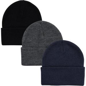 image:imageHudson Baby UnisexBaby Knit Caps and Cuffed BeaniesNavy Black
