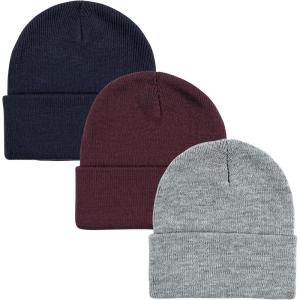 image:imageHudson Baby UnisexBaby Knit Caps and Cuffed BeaniesNavy Burgundy