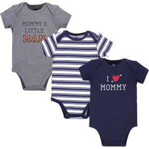 image:imageHudson Baby baby boys Cotton Bodysuits and Toddler T Shirt Set Boy Mommy 36 Months US