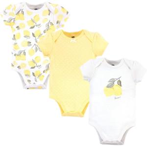 image:imageHudson Baby baby boys Cotton Bodysuits and Toddler T Shirt Set Lemon 03 Months US