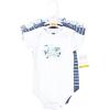 image:imageHudson Baby Infant Boy Cotton Bodysuits Mint Octopus Preemie