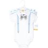 image:imageHudson Baby Infant Boys Cotton Bodysuits 3Pack Gator Polo Preemie