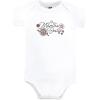 image:imageHudson Baby Infant Girl Cotton Bodysuits Mamas Bestie Flower Preemie