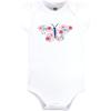 image:imageHudson Baby Infant Girls Cotton Bodysuits 3Pack Butterfly Floral Tutu Preemie