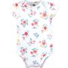 image:imageHudson Baby Infant Girls Cotton Bodysuits 3Pack Butterfly Floral Tutu Preemie