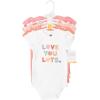 image:imageHudson Baby Infant Girls Cotton Bodysuits 5PackCutie Fruit
