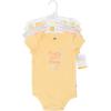 image:imageHudson Baby Infant Girls Cotton Bodysuits 5PackLemon Daisy
