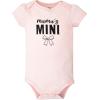 image:imageHudson Baby Infant Girls Cotton Bodysuits 5PackMamas Mini Bows