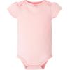image:imageHudson Baby Infant Girls Cotton Bodysuits 5PackPink Yellow Pretty Floral