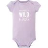 image:imageHudson Baby Infant Girls Cotton Bodysuits 5PackPurple Loved Floral