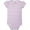 image:imageHudson Baby Infant Girls Cotton Bodysuits 5PackPurple Loved Floral