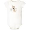 image:imageHudson Baby Infant Girls Cotton Bodysuits 5PackPurrfect