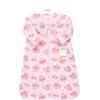 image:imageHudson Baby Infant Girls Long Sleeve Plush Faux Fur Sleeping Bag Wearable Blanket Blush Rose 1218 Months
