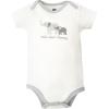 image:imageHudson Baby Unisex Baby Cotton Bodysuits 5PackHappy Little One Safari