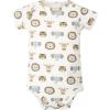 image:imageHudson Baby Unisex Baby Cotton Bodysuits 5PackHappy Little One Safari