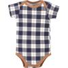 image:imageHudson Baby Unisex Baby Cotton Bodysuits Football Huddles 3Pack Preemie
