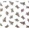 image:imageHudson Baby Unisex Baby Cotton Polyester Flannel Receiving Blankets 4PackFrench Bulldog Stars
