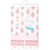 image:imageHudson Baby Unisex Baby Cotton Polyester Flannel Receiving Blankets 4PackHappy Strawberries
