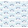 image:imageHudson Baby Unisex Baby Cotton Polyester Flannel Receiving BlanketsCloudy Rainbow