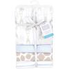 image:imageHudson Baby Unisex Baby Cotton Polyester Flannel Receiving BlanketsModern Safari Friends