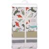 image:imageHudson Baby Unisex Baby Cotton Polyester Flannel Receiving BlanketsMulti Color Dino