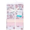 image:imageHudson Baby Unisex Baby Cotton Polyester Flannel Receiving BlanketsPink Mint Floral