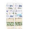 image:imageHudson Baby Unisex Baby Cotton Polyester Flannel Receiving BlanketsWild Leaf Safari