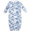 image:imageHudson Baby Unisex Baby Fleece GownsCute Whales