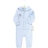 image:imageHudson Baby Unisex Baby Fleece Jumpsuits Coveralls and PlaysuitsBlue Elephant Baby