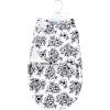 image:imageHudson Baby Unisex Baby Plush Faux Fur Swaddle WrapBlack Toile