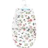 image:imageHudson Baby Unisex Baby Plush Faux Fur Swaddle WrapHummingbird Garden