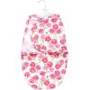 image:imageHudson Baby Unisex Baby Plush Faux Fur Swaddle WrapPink Roses
