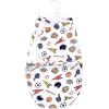 image:imageHudson Baby Unisex Baby Plush Faux Fur Swaddle WrapSports Fan
