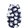 image:imageHudson Baby Unisex Baby Plush Faux Fur Swaddle WrapWhite Peonies