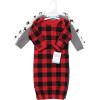 image:imageHudson Baby Unisex Baby Thermal Gown 3pkBuffalo Plaid Moose