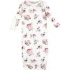 image:imageHudson Baby Unisex Baby Thermal Gown 3pkDusty Rose Floral