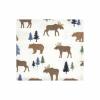 image:imageLittle Treasure Hudson Baby Cotton Poly Flannel Receiving Blankets Multipack Pink Cuteasaurus 30x30 inchesBlue Moose Bear
